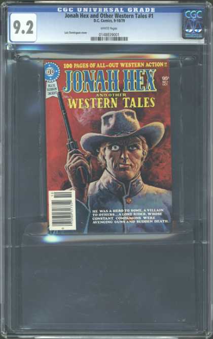 CGC Graded Comics - Jonah Hex and Other Western Tales #1 (CGC) - Jonah Hex - Dc - Western - Confederate - Pistol