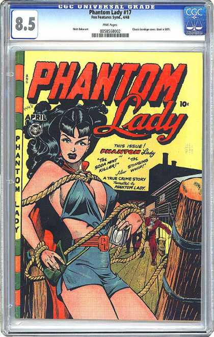 CGC Graded Comics - Phantom Lady #17 (CGC)
