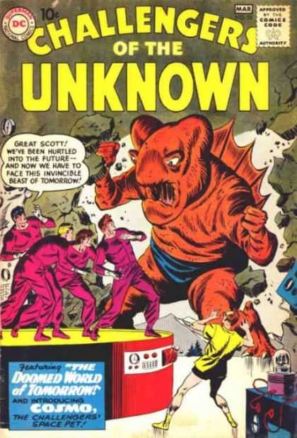 Challengers of the Unknown 18 - The Future - Beast Of Tomorrow - Cosmo - Doomed World Of Tomorrow - Space Pet - Denis Rodier