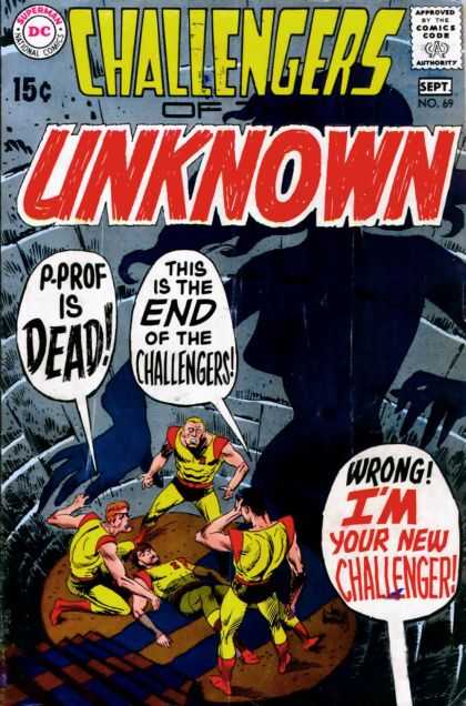 Challengers of the Unknown 69 - Dc - Challengers - The End - New Challenger - Death Trap - Joe Kubert