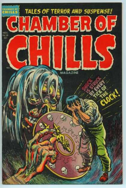 Chamber of Chills 20 - Tales Of Terror And Suspense - Shock - Is Struck - By Every Tick - Of The Clock