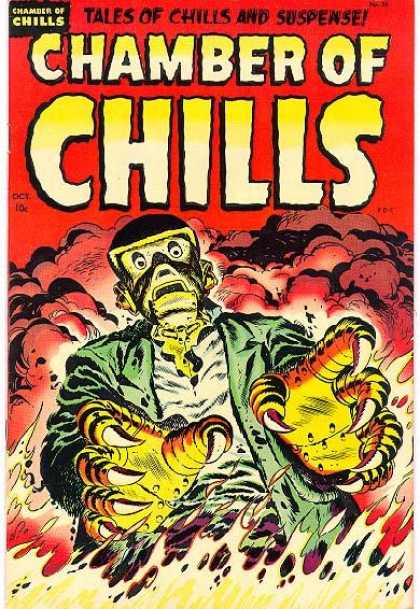 Chamber of Chills 25 - Suspense - Claws - Robot - Smoke - Fire