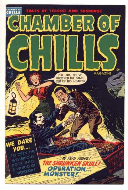 Chamber of Chills 5 - The Undead - Suspense Comic - Vampire - Horror Rag - Scary Comic - Lee Elias