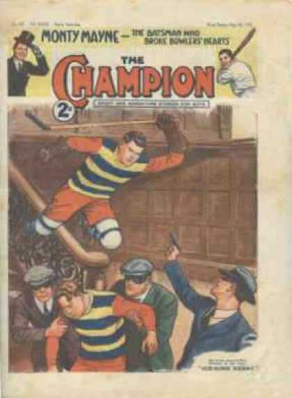 Champion 798 - Base Ball - Cops And Robbers - Crime - Hero - Action
