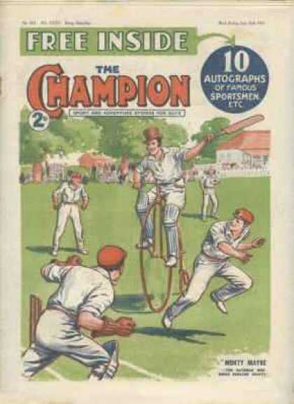 Champion 804 - The Champion - Sport - Cricket - Game - Winning