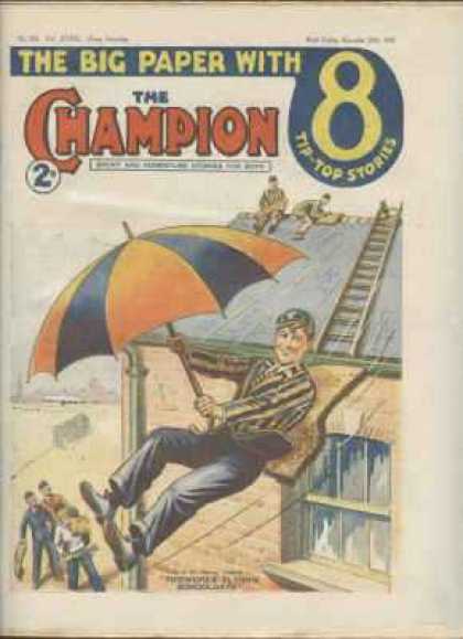 Champion 826 - Roof - Umbrella - Slide - Dick Van Dyke - Ladder