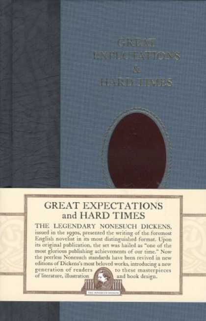 Charles Dickens Books - Great Expectations and Hard Times (Nonesuch Dickens)