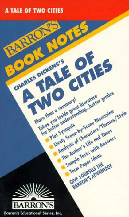 Charles Dickens Books - Tale of Two Cities, A (Barron's Book Notes)