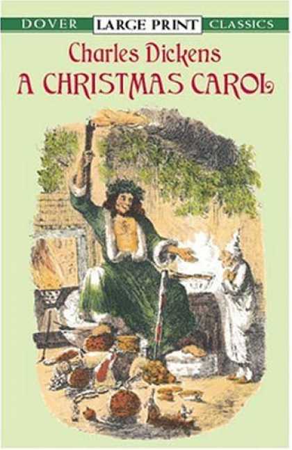 Charles Dickens Books - A Christmas Carol (Dover Large Print Classics)
