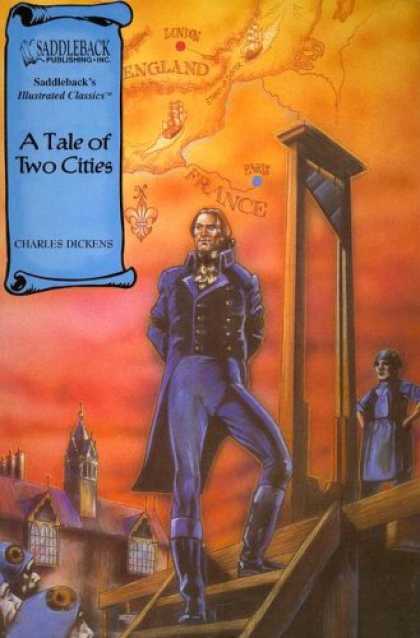 Charles Dickens Books - A Tale of Two Cities (Saddleback's Illustrated Classics)