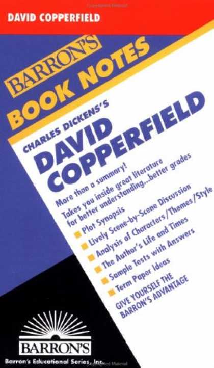 Charles Dickens Books - David Copperfield (Barron's Book Notes)