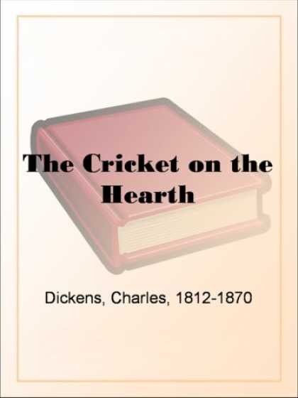 Charles Dickens Books - The Cricket on the Hearth