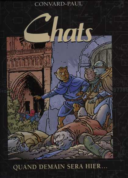 Chats 2 - Convard-paul - Castle - Cat - Quand Demain Sera Hier - Fighting