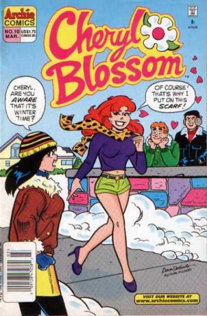 Cheryl Blossom 10 - Winter - Shorts - Archie Series - Flower - Boys