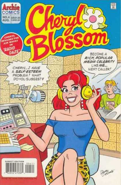 Cheryl Blossom 4 - Girl - Boy - Microphone - Headphones - Radio Set