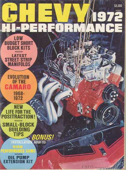 Chevy High Performance - January 1972