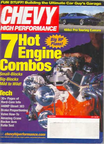 Chevy High Performance - July 2002