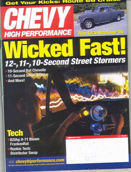 Chevy High Performance - February 2003