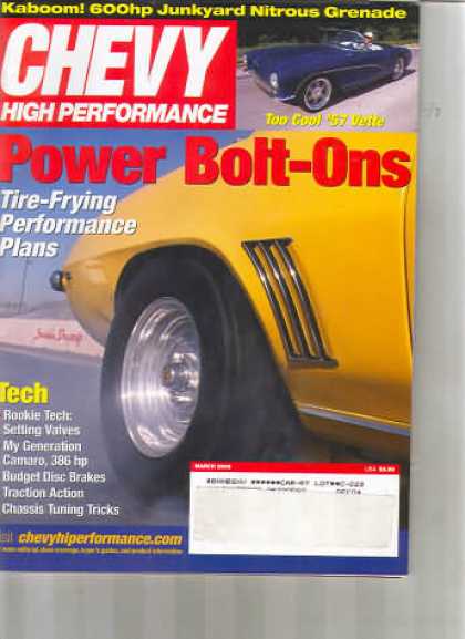 Chevy High Performance - March 2003
