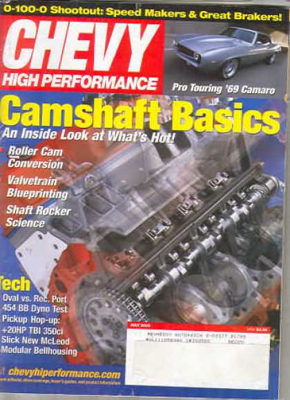 Chevy High Performance - July 2003