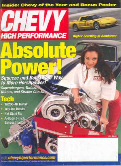 Chevy High Performance - December 2003