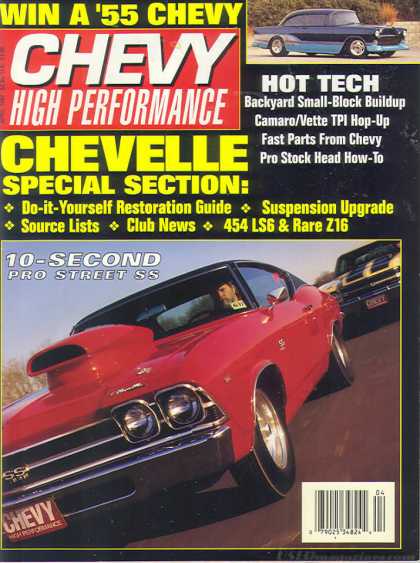 Chevy High Performance - April 1992