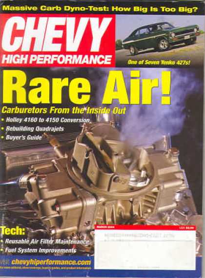 Chevy High Performance - March 2004