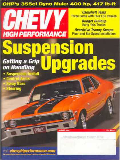 Chevy High Performance - August 2004