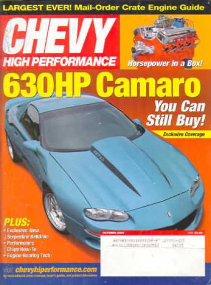 Chevy High Performance - October 2004