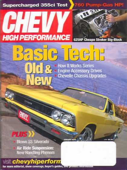 Chevy High Performance - January 2005
