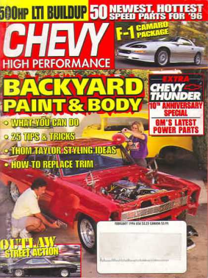 Chevy High Performance - February 1996