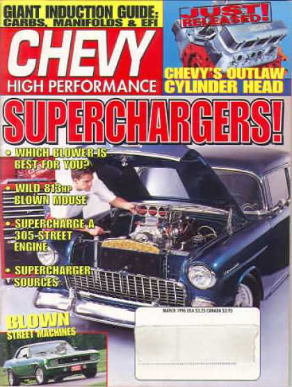 Chevy High Performance - March 1996