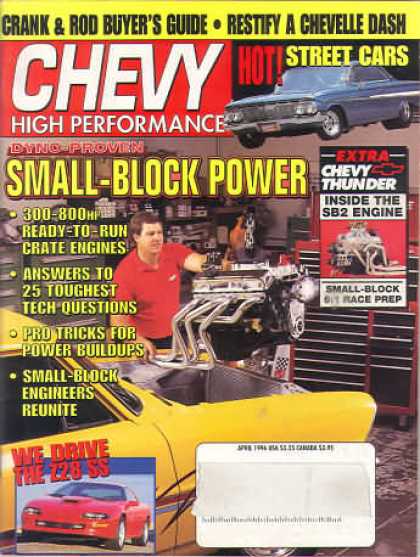 Chevy High Performance - April 1996