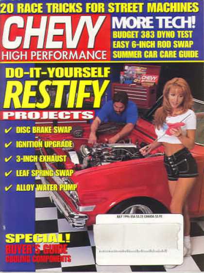 Chevy High Performance - July 1996