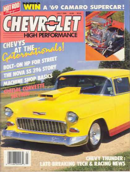 Chevy High Performance - July 1988