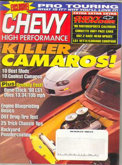 Chevy High Performance - April 1998