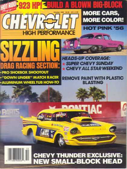 Chevy High Performance - October 1989
