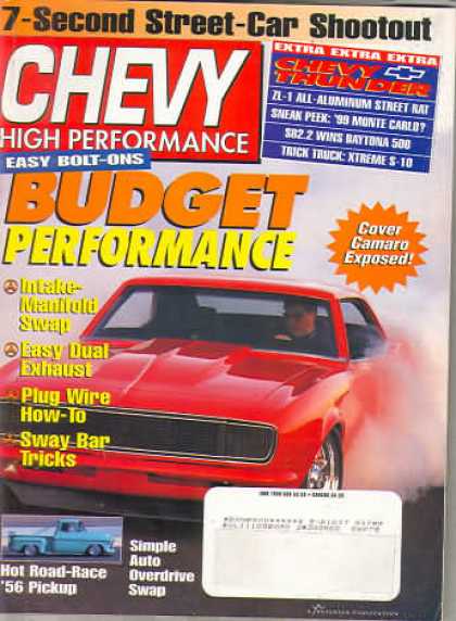 Chevy High Performance - June 1998