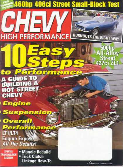 Chevy High Performance - November 1998