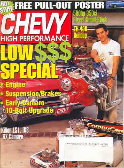 Chevy High Performance - February 2000