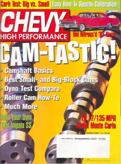 Chevy High Performance - March 2000