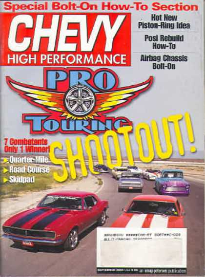 Chevy High Performance - September 2000