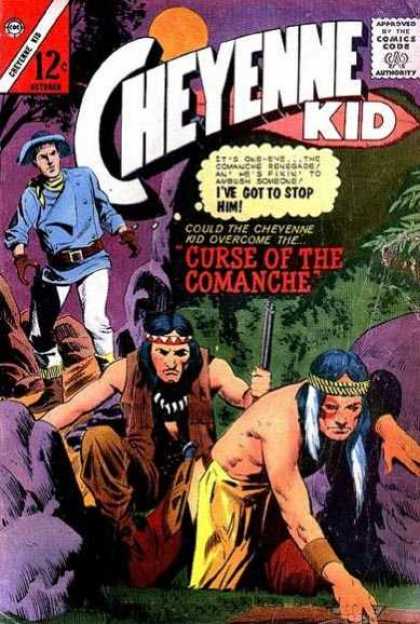 Cheyenne Kid 47 - Curse Of Comanche - Moon - One-eye - Native American - Rocks