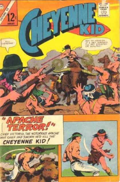 Cheyenne Kid 57 - Bull - Indians - Gun - Apache - Cheyenne