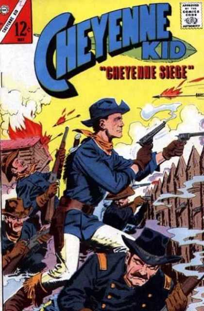 Cheyenne Kid 61 - Guns - Arrows - Union Soldiers - Fire - War