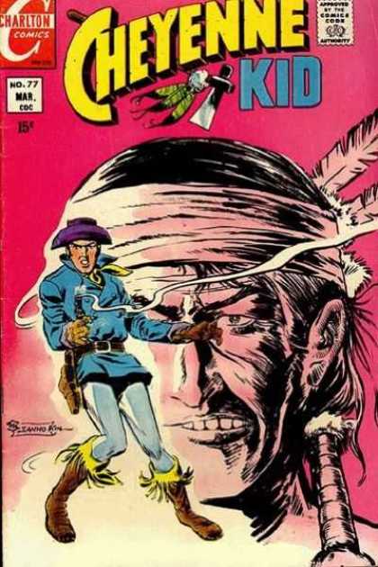 Cheyenne Kid 77 - Chartlon - No77 - West Indians - Super Gun - Gun Master