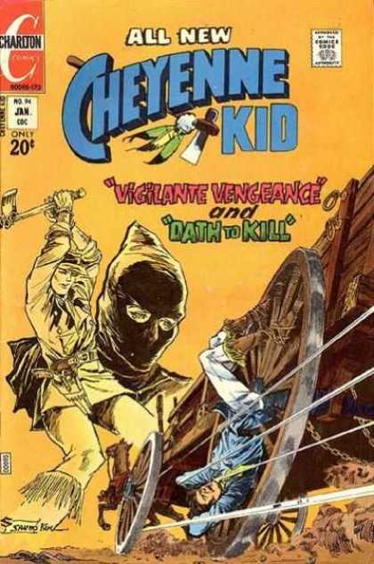 Cheyenne Kid 94 - Wagon Wheel - Vigilante Vengeance - Oath To Kill - Cowboy - Indian