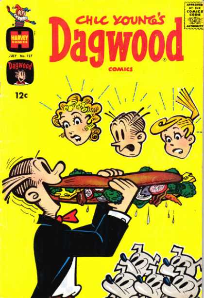 Chic Young's Dagwood Comics 127