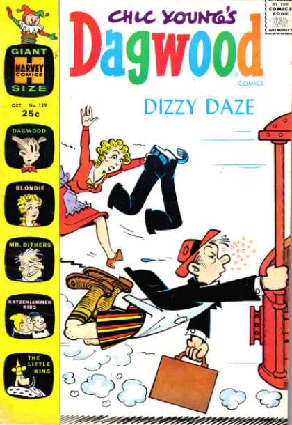 Chic Young's Dagwood Comics 129