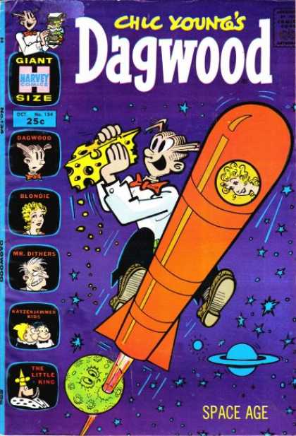 Chic Young's Dagwood Comics 134